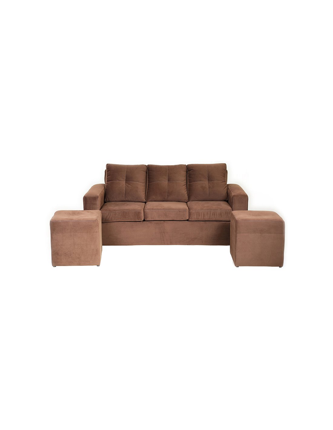 living-emilia-sofa-3-cuerpos-2-pouf-felpa-chocolate